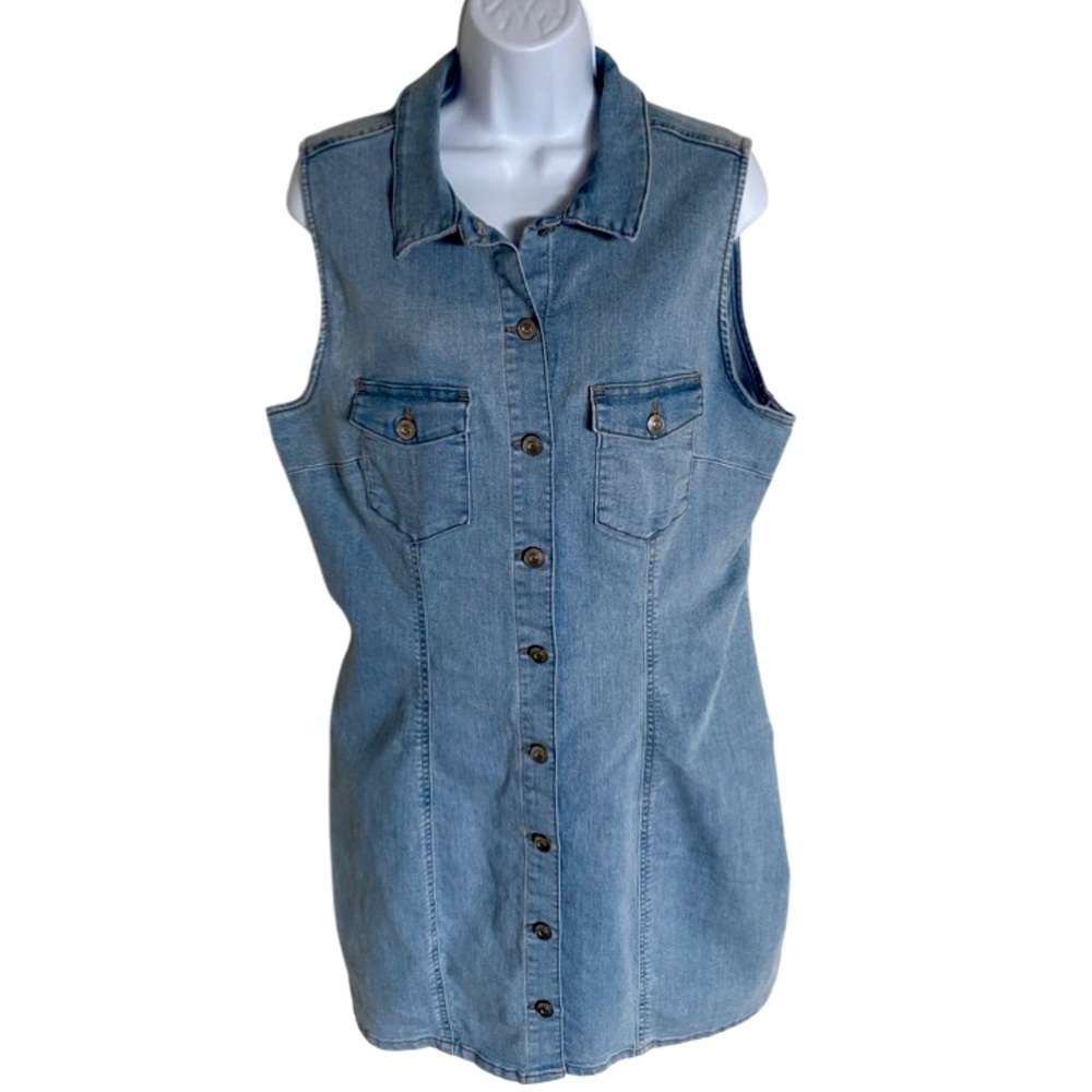 Divided | Jean Dress